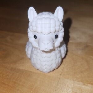 3D Printed Alpaca Duck Figurine Nwot